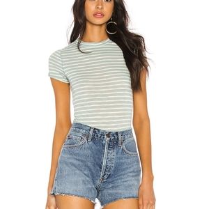 FREE PEOPLE We The Free Night Sky Stripe Tee